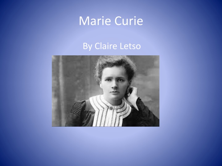 marie curie