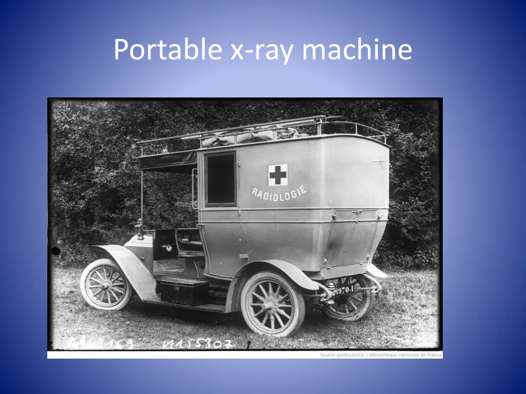 portable x ray machine