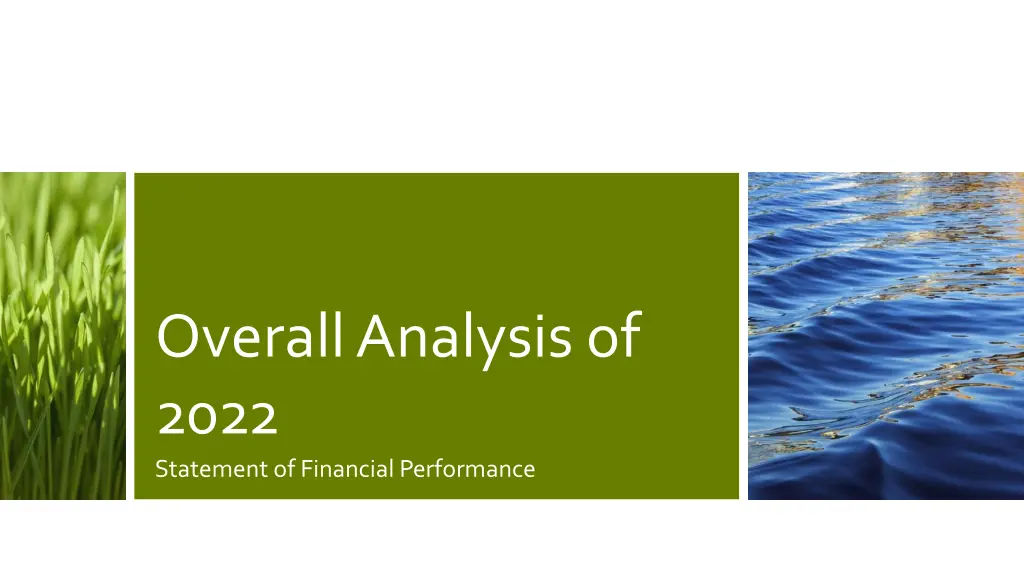 overall analysis of 2022 statement of financial