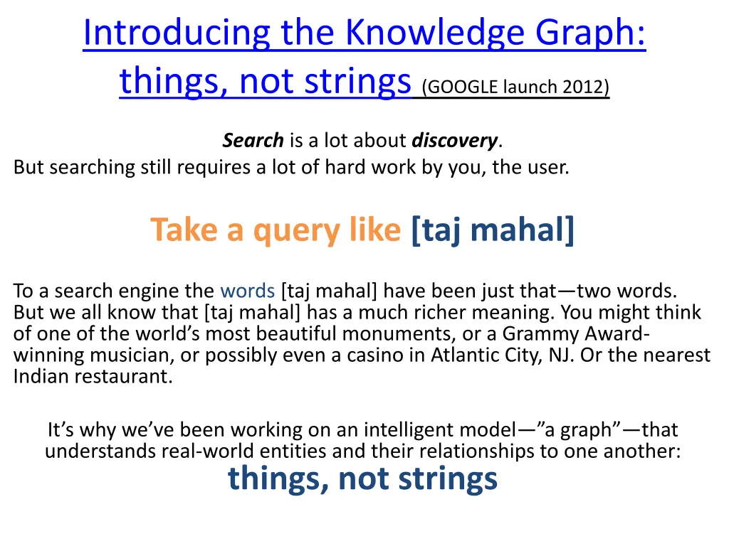 introducing the knowledge graph things