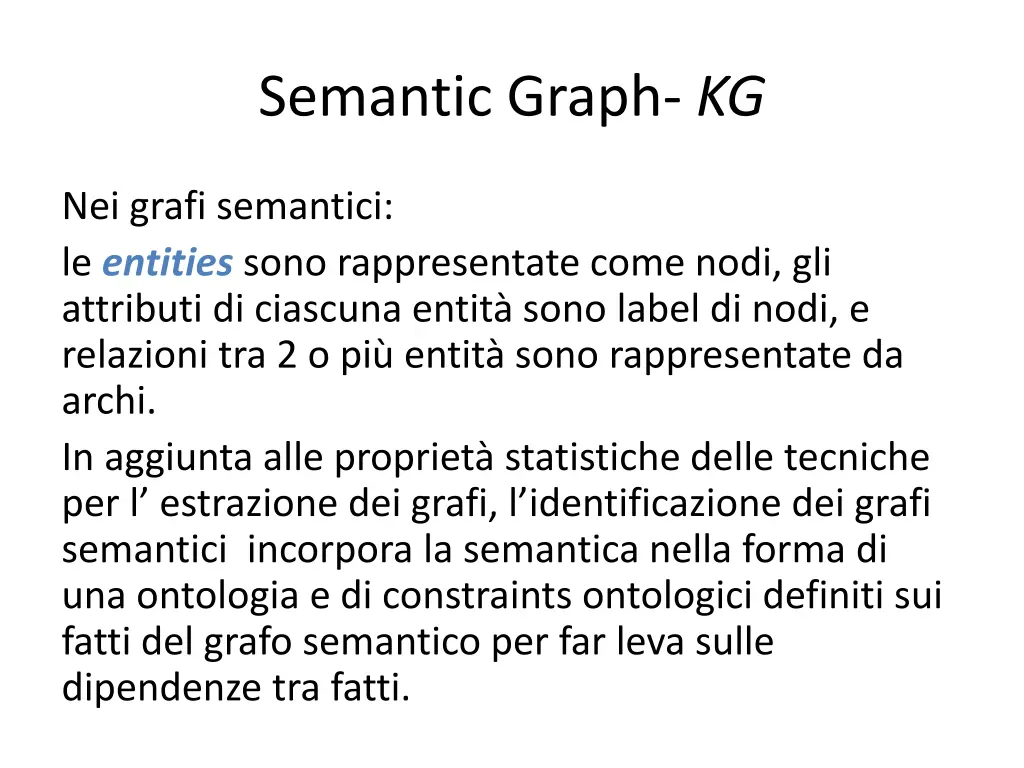 semantic graph kg