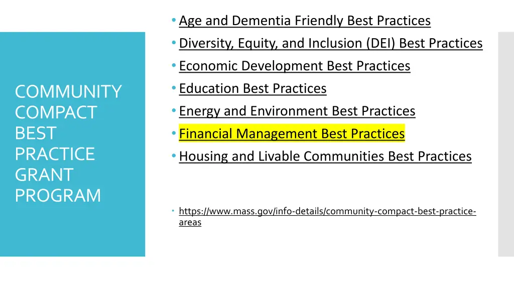 age and dementia friendly best practices