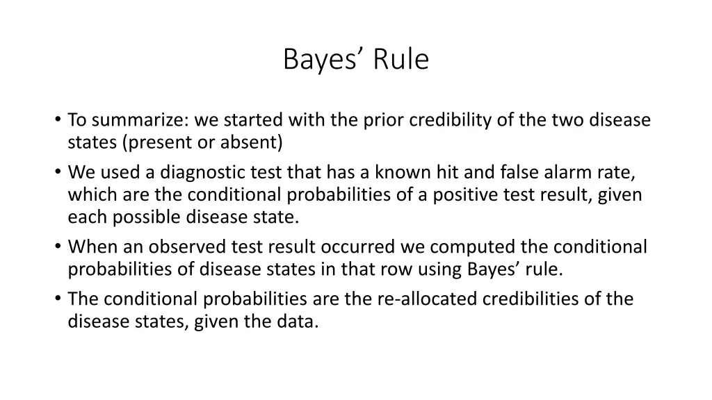 bayes rule 10