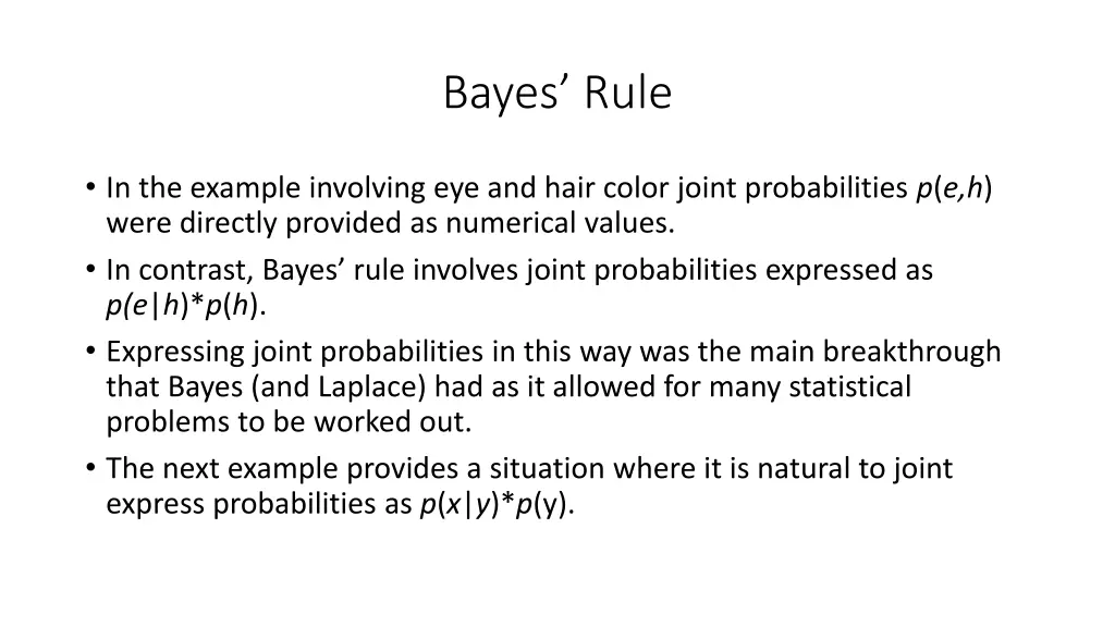 bayes rule 4