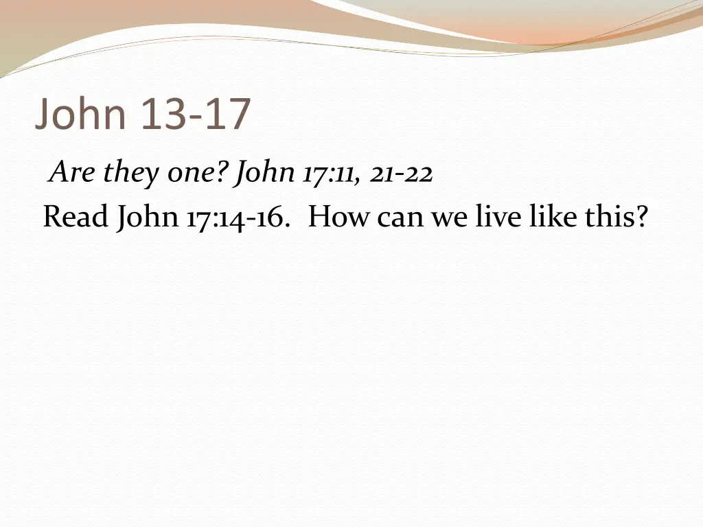 john 13 17 12