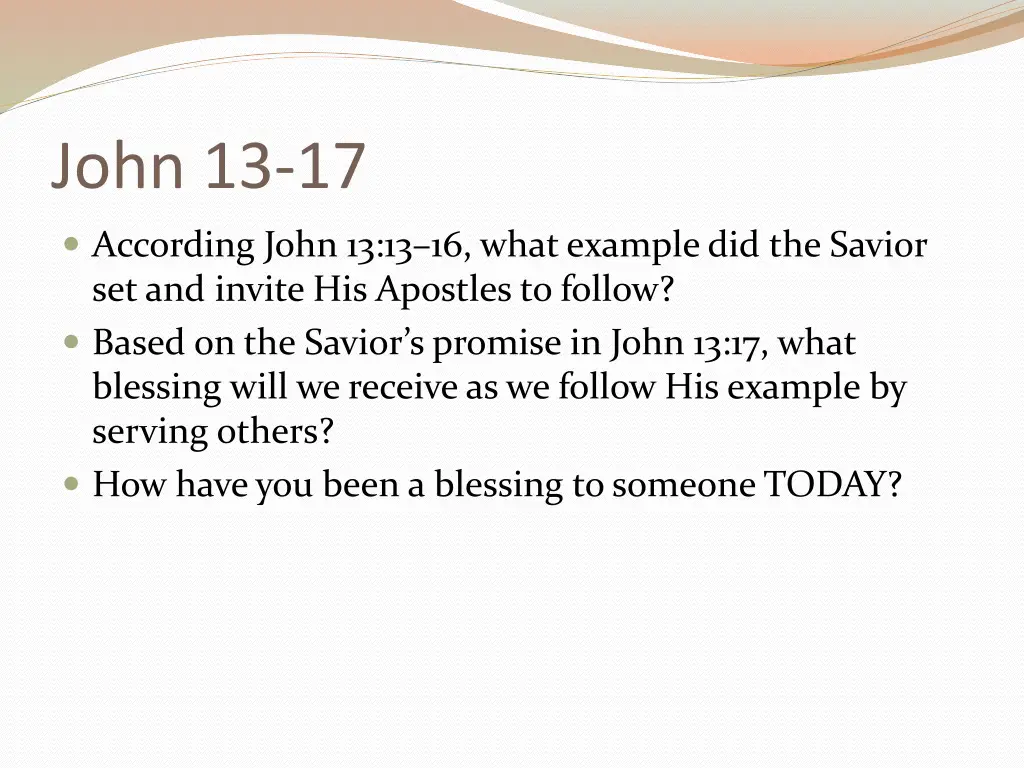 john 13 17 2