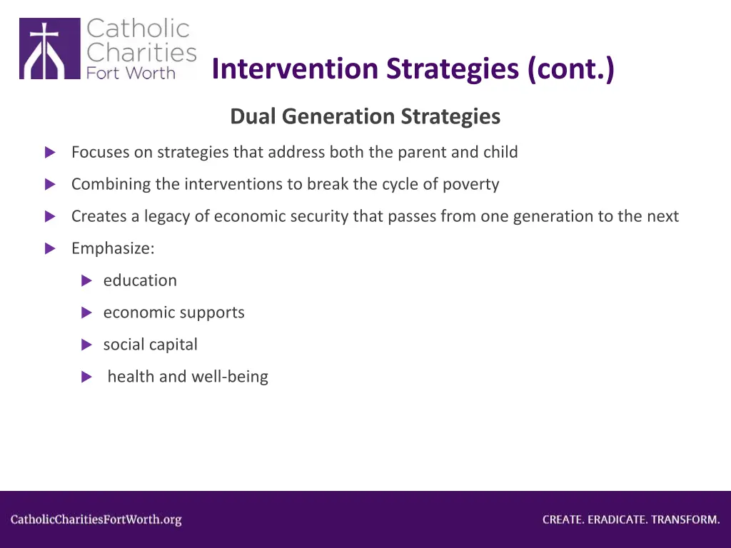 intervention strategies cont