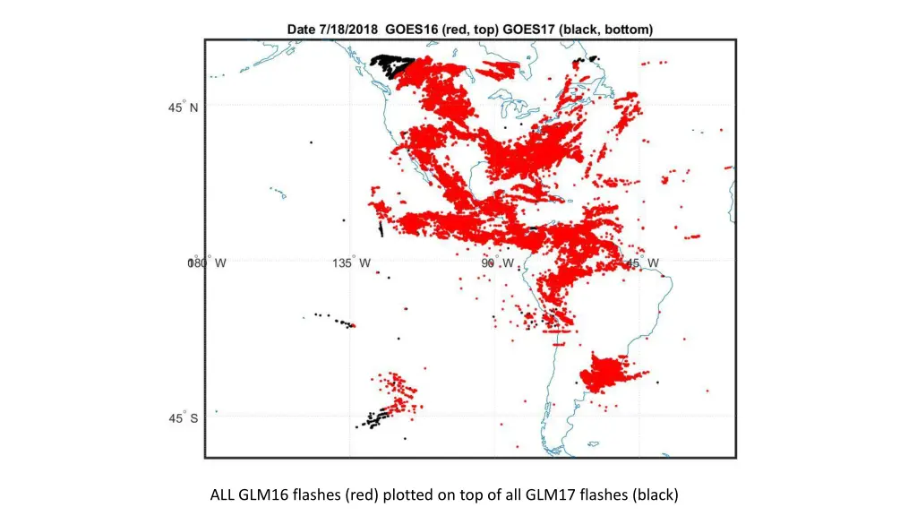 all glm16 flashes red plotted on top of all glm17