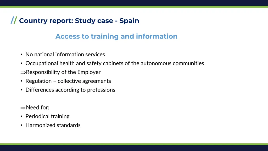 country report study case spain 3