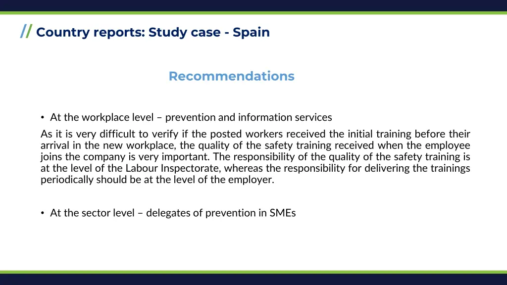 country reports study case spain 3