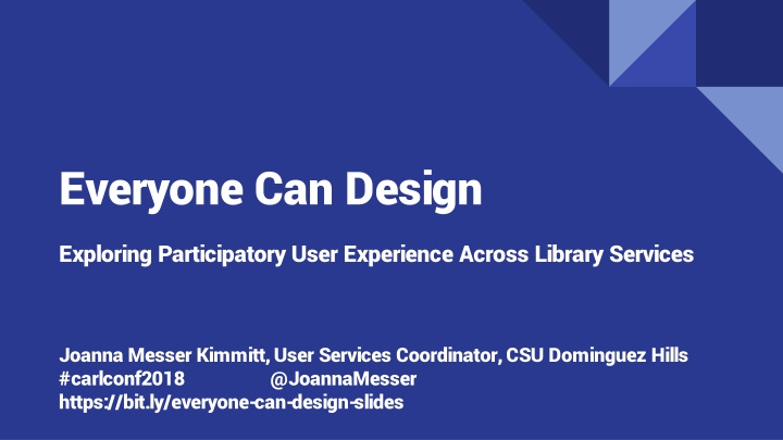 everyone can design