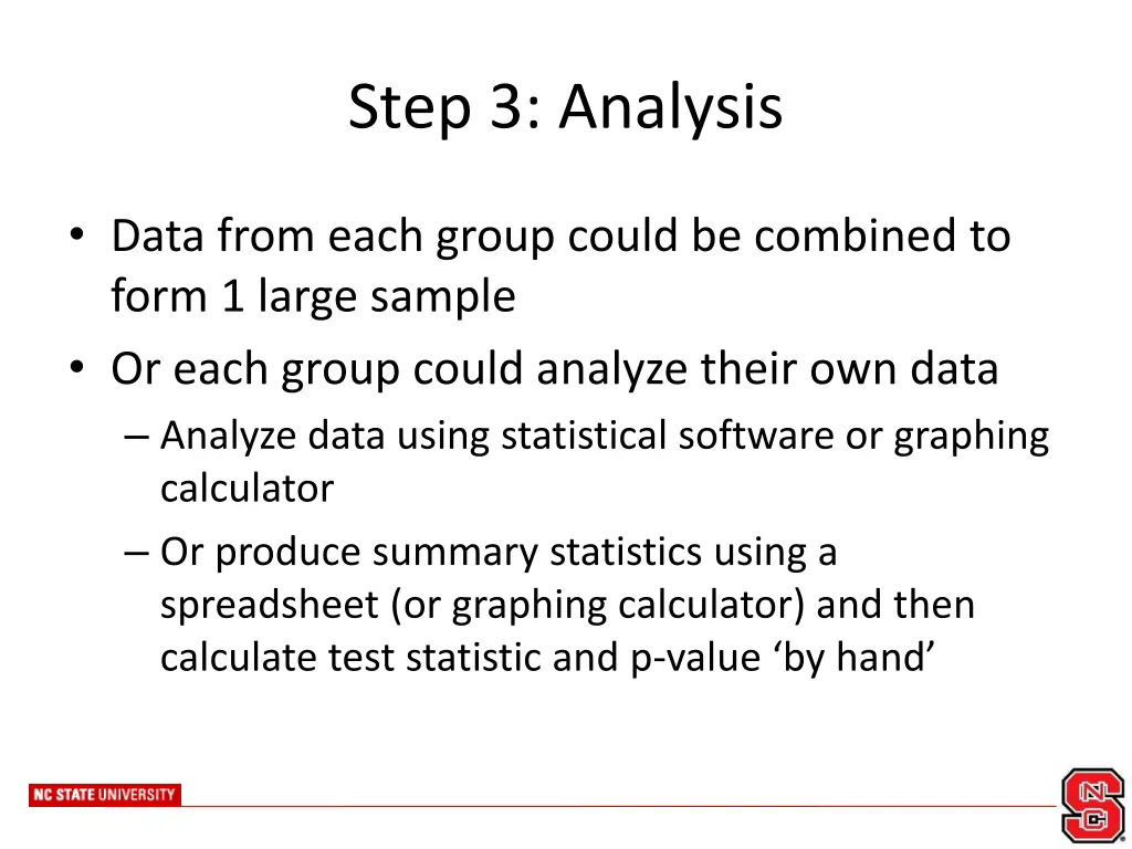 step 3 analysis