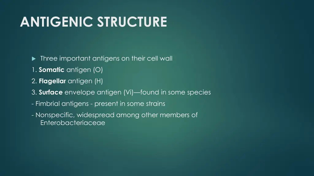 antigenic structure