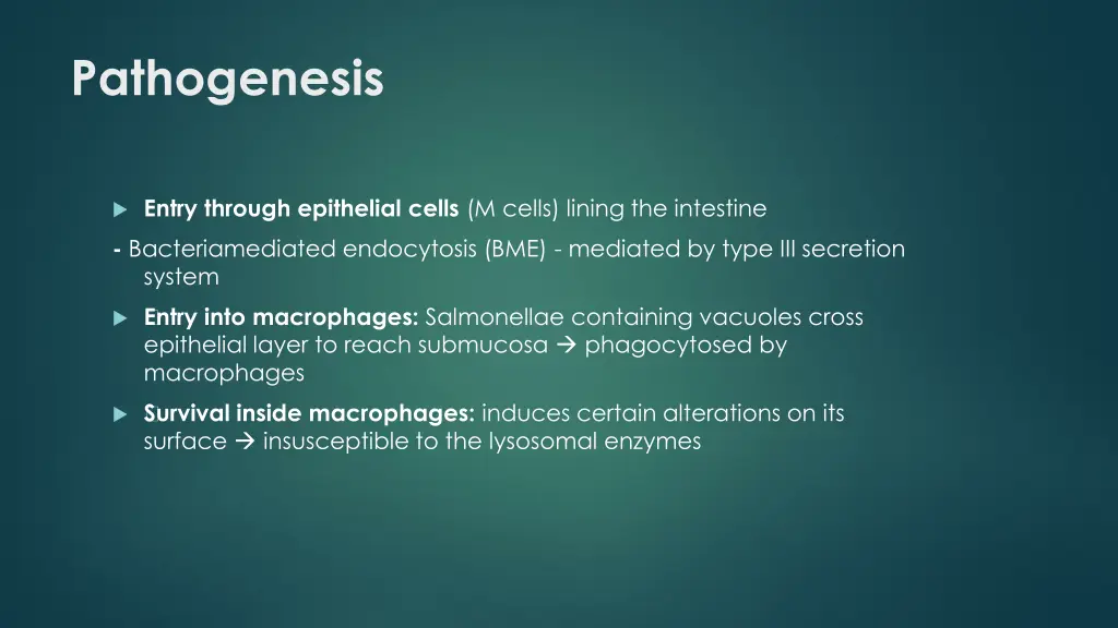 pathogenesis