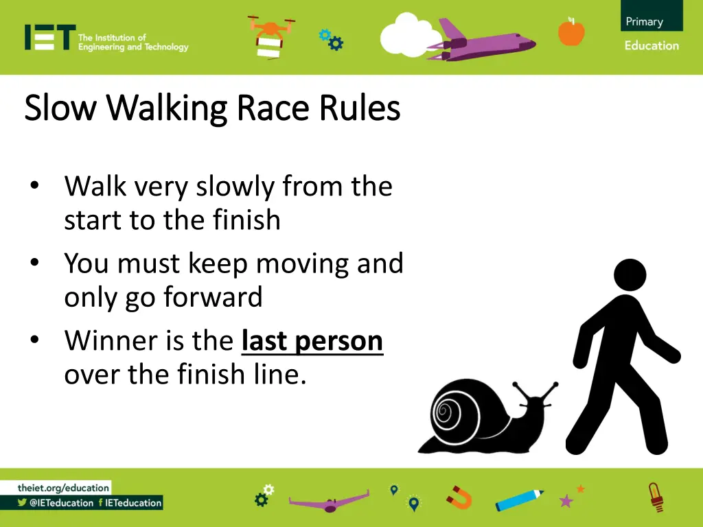 slow walking race rules slow walking race rules