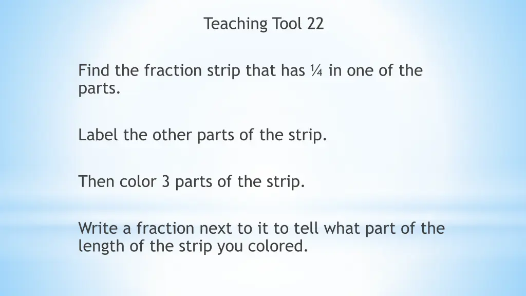 teaching tool 22