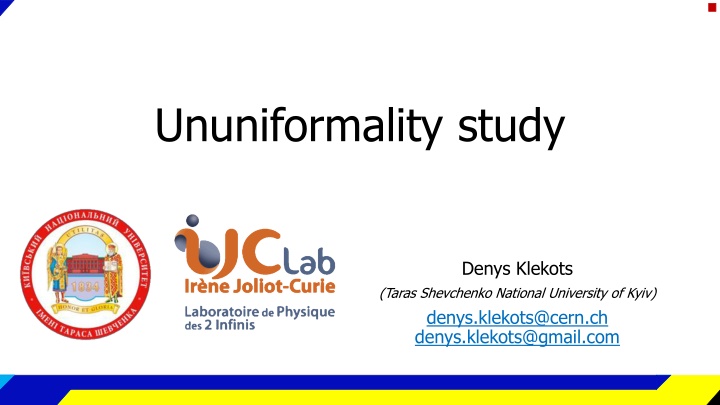 ununiformality study