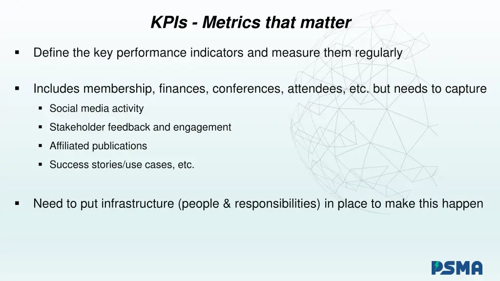 kpis metrics that matter