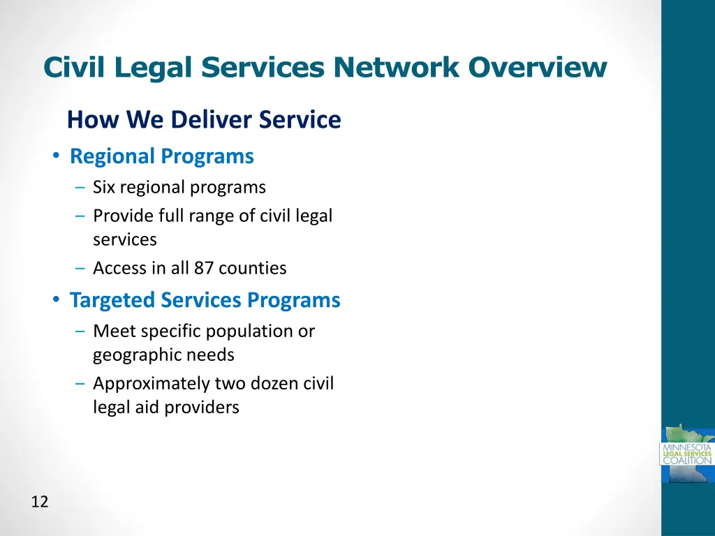 civil legal services network overview 7