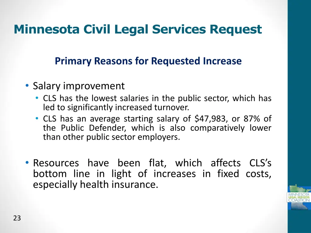 minnesota civil legal services request 1