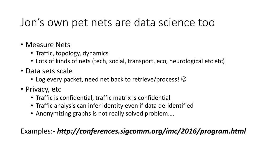 jon s own pet nets are data science too