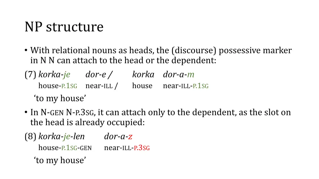 np structure 1