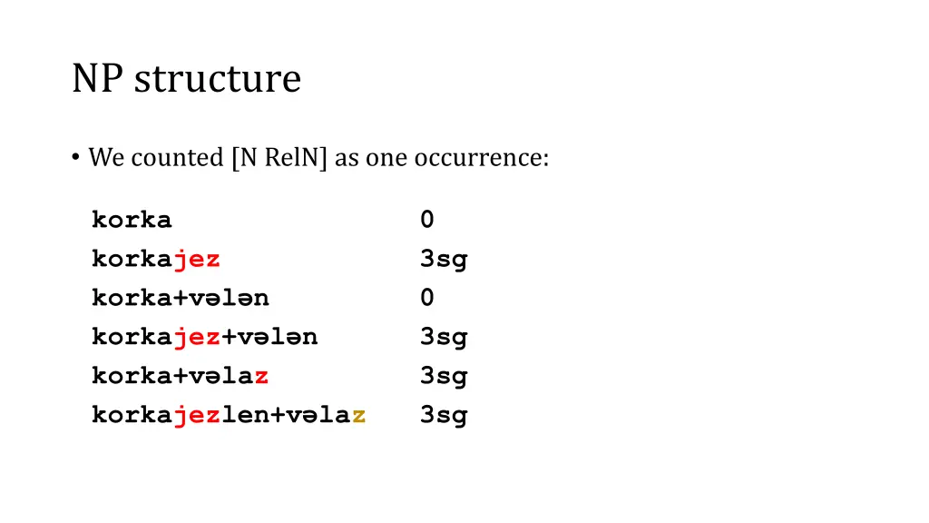 np structure 2