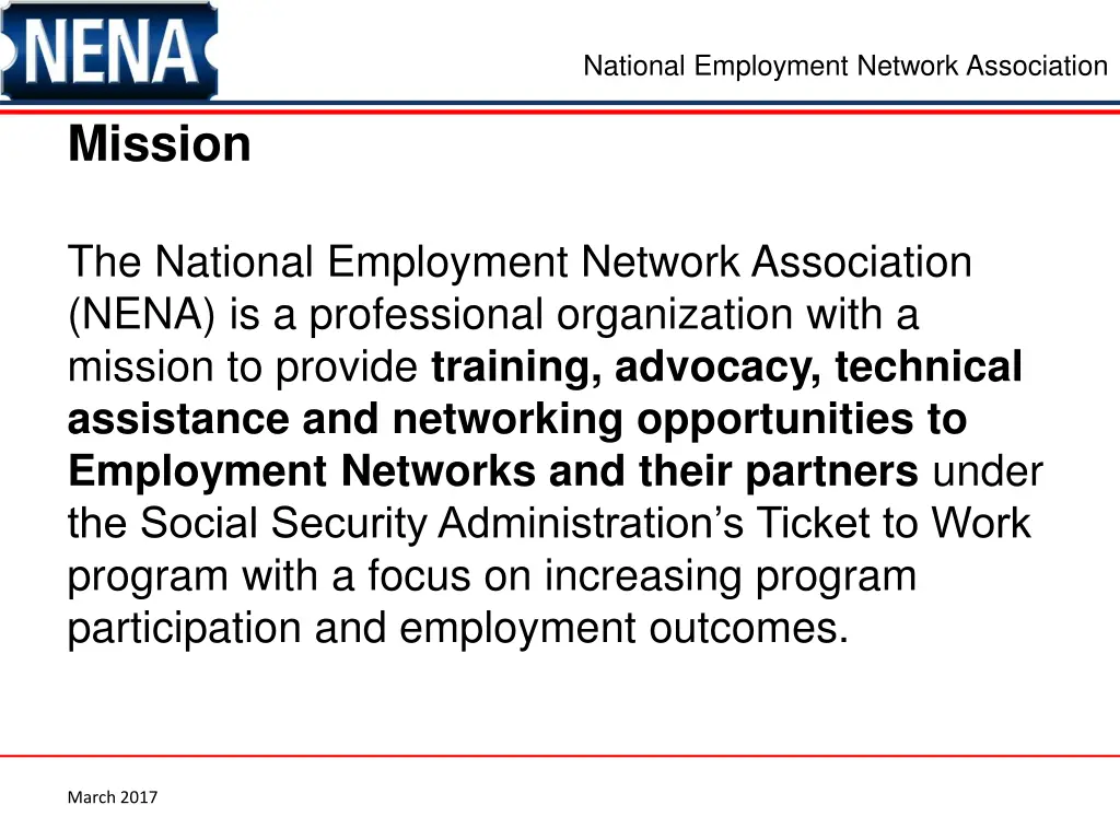 national employment network association