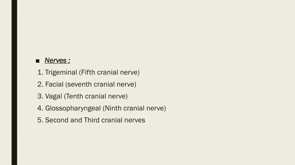 nerves nerves 1 trigeminal fifth cranial nerve