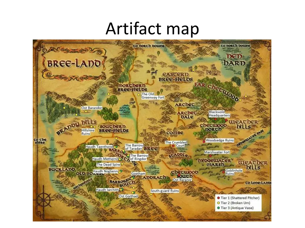 artifact map