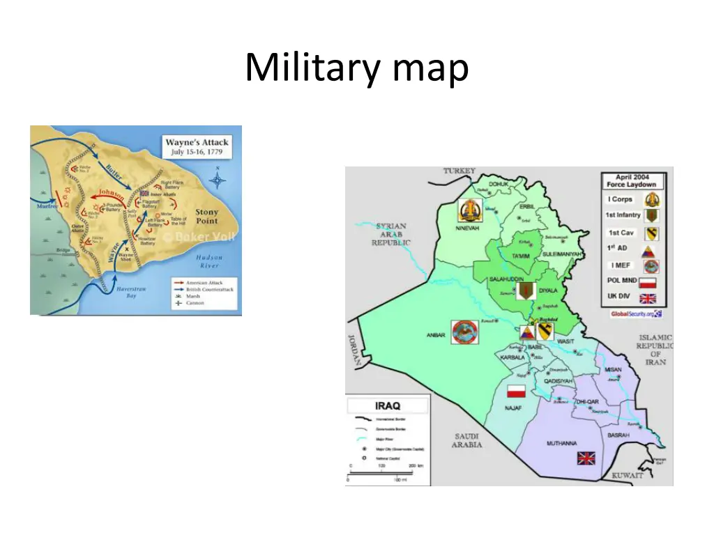 military map