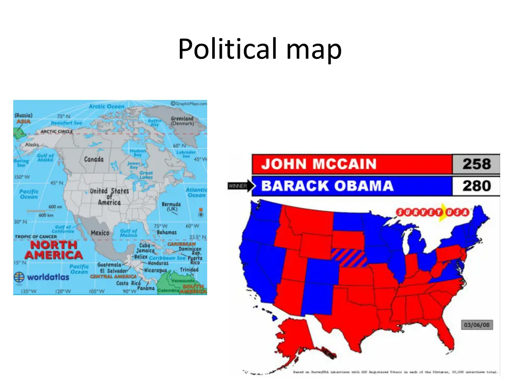 political map