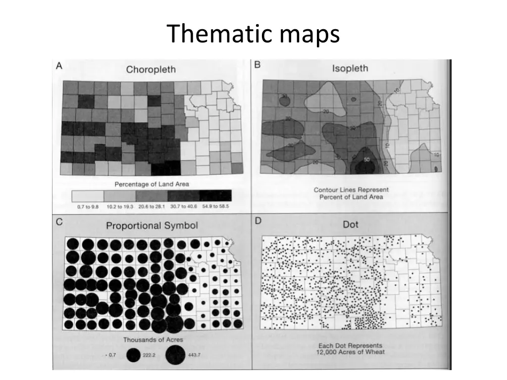 thematic maps