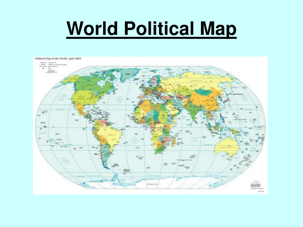 world political map