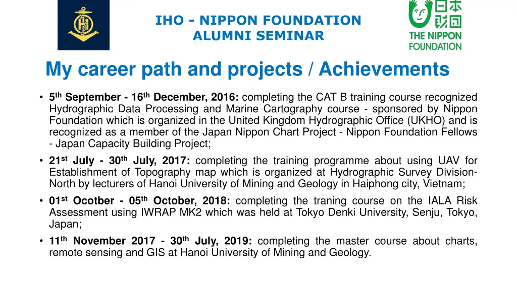 iho nippon foundation alumni seminar 3