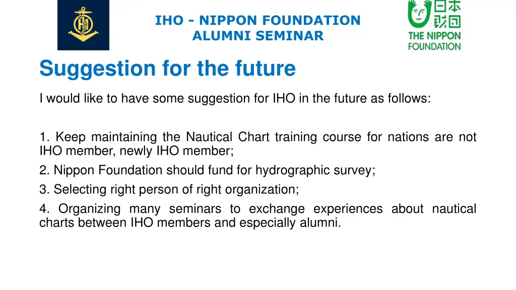 iho nippon foundation alumni seminar 6