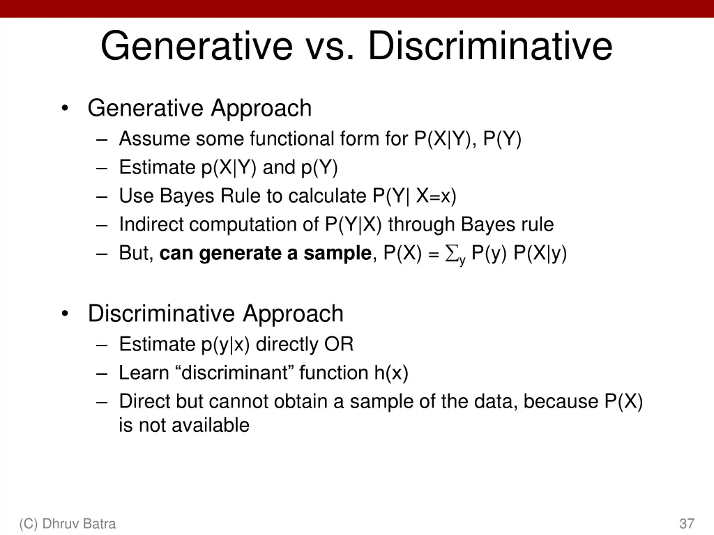 generative vs discriminative 1