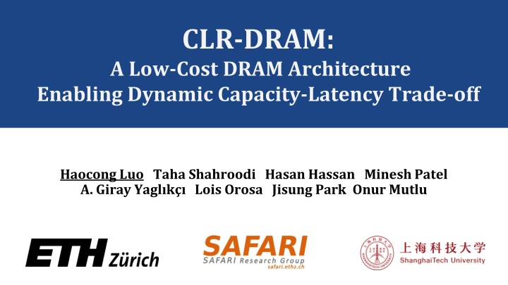 clr dram a low cost dram architecture enabling