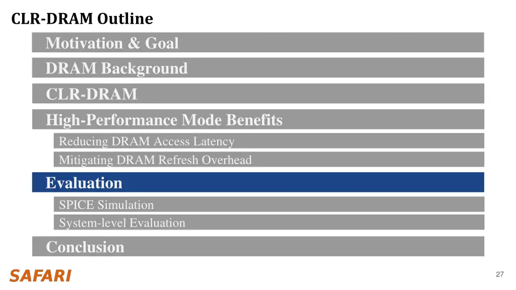 clr dram outline motivation goal 4