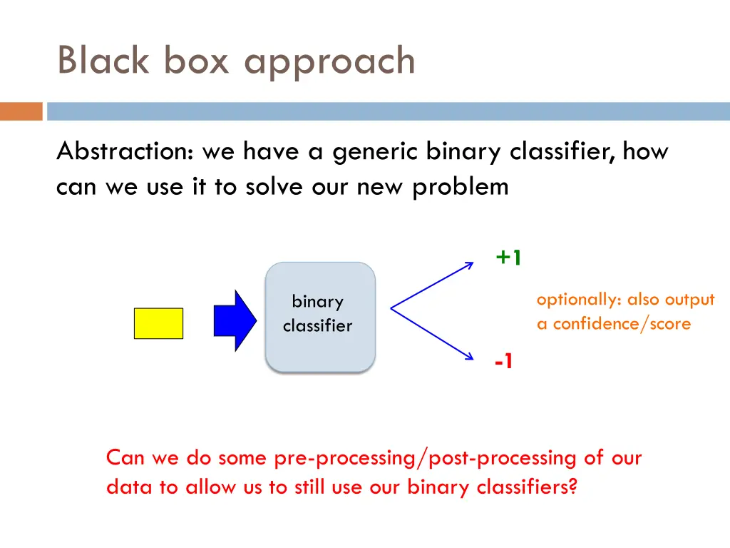 black box approach