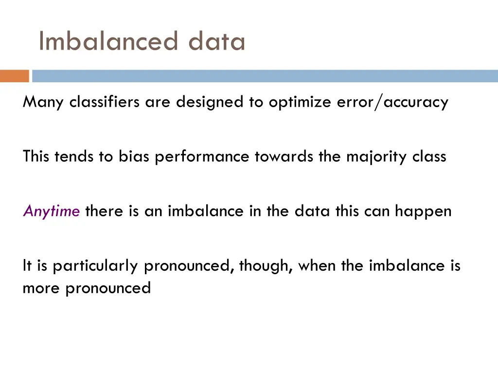 imbalanced data 3