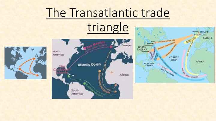 the transatlantic trade triangle