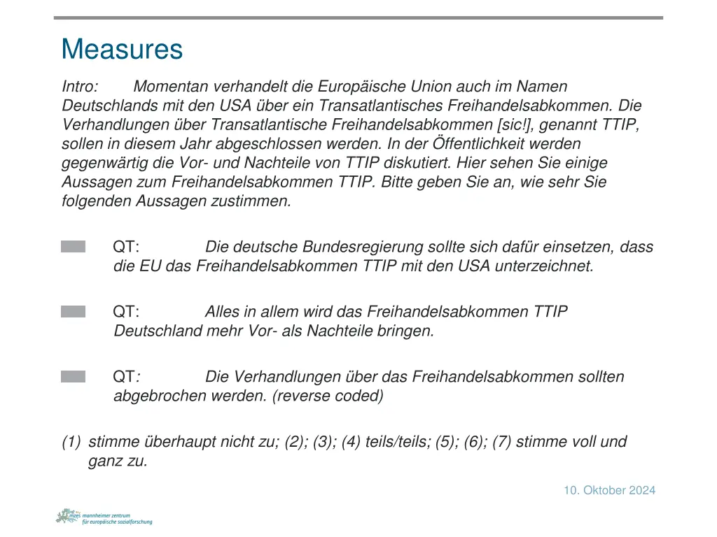 measures