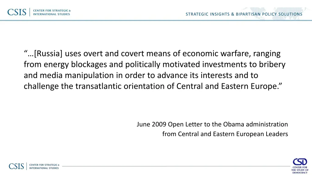 strategic insights bipartisan policy solutions