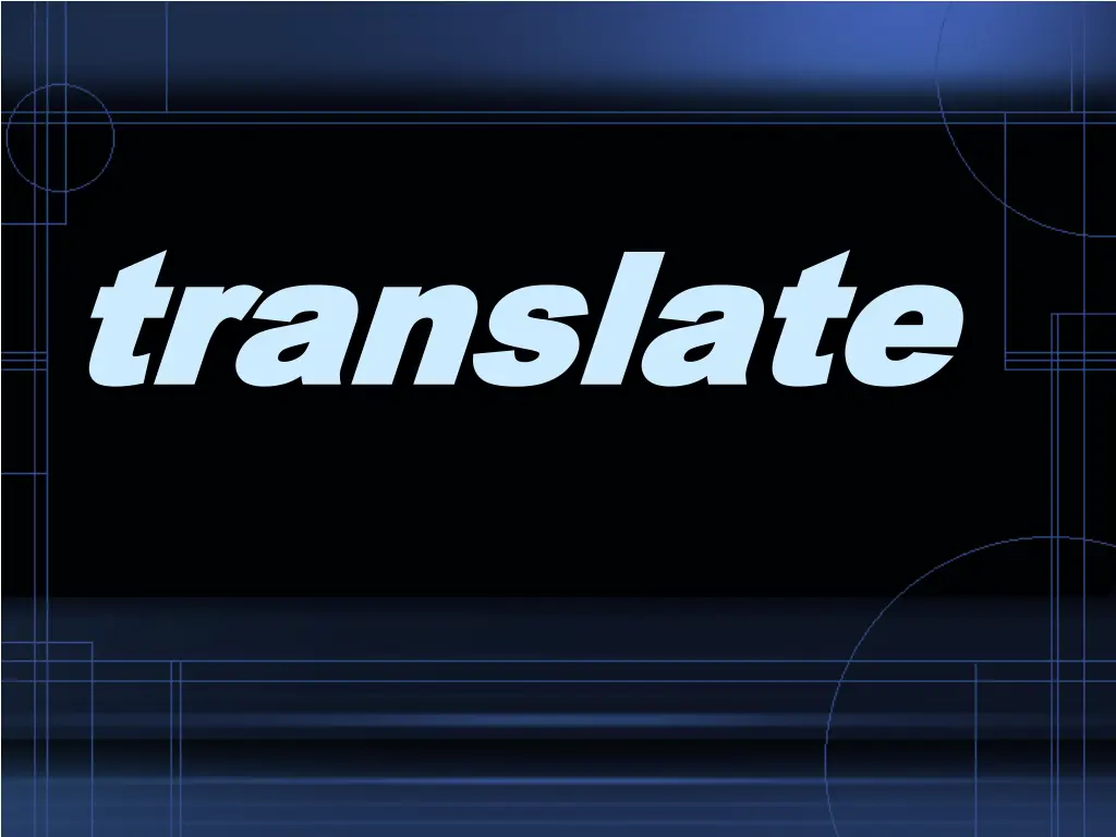 translate translate