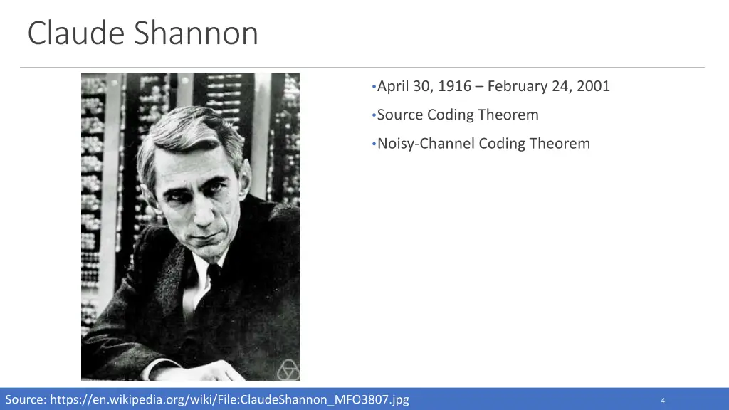 claude shannon