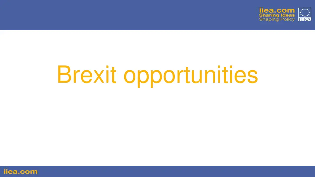 brexit opportunities