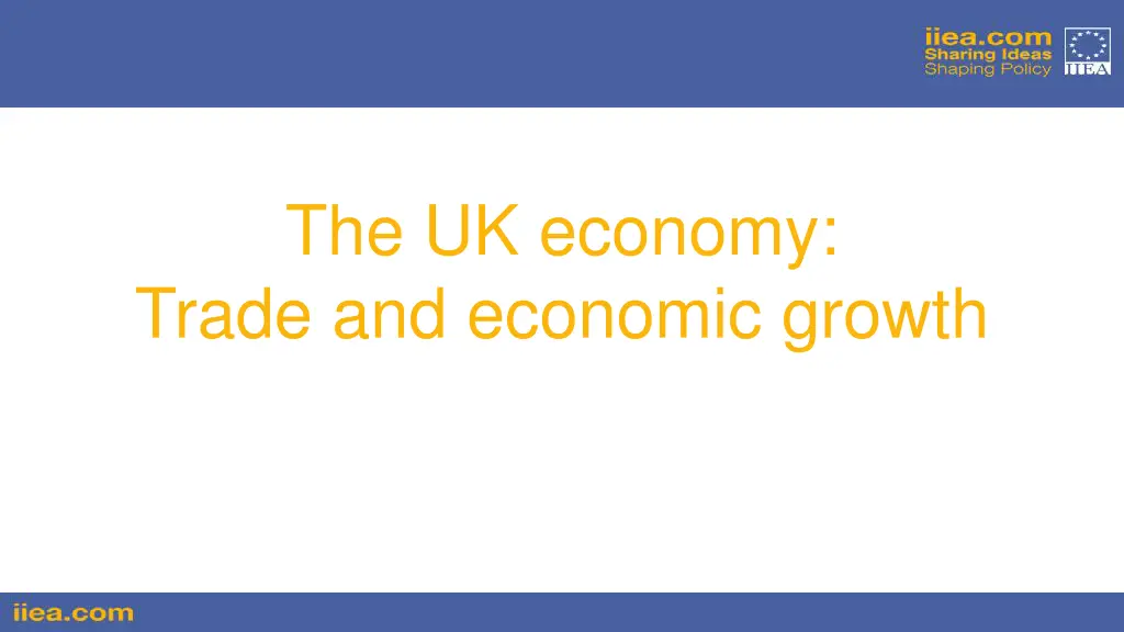 the uk economy trade and economic growth