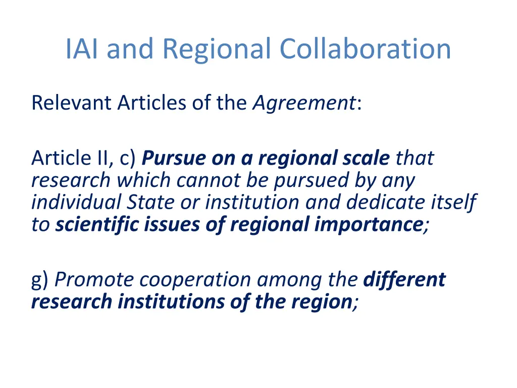 iai and regional collaboration 4