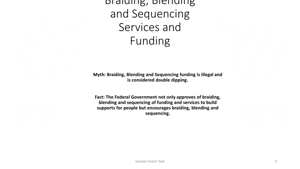 braiding blending and sequencing services